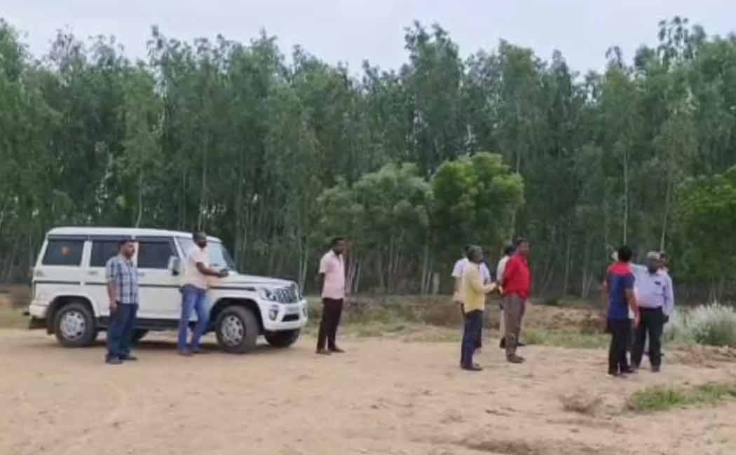 enforcement department is again active in the sand quarries