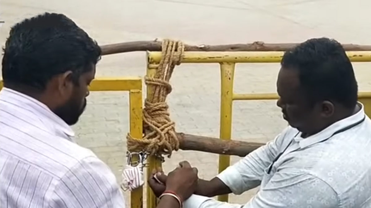 Sealing of private market in the early morning - officials argue