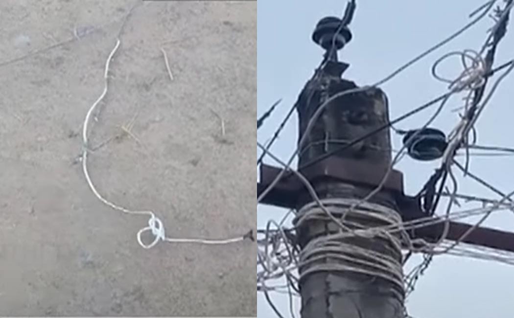 52 year old power pole; The tragedy of the boy's death due to a severed wire