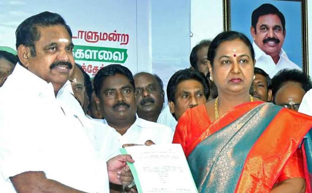 Rajya Sabha elections:K.P. Munusamy issued the announcement
