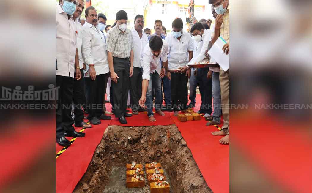 MLA who started construction work