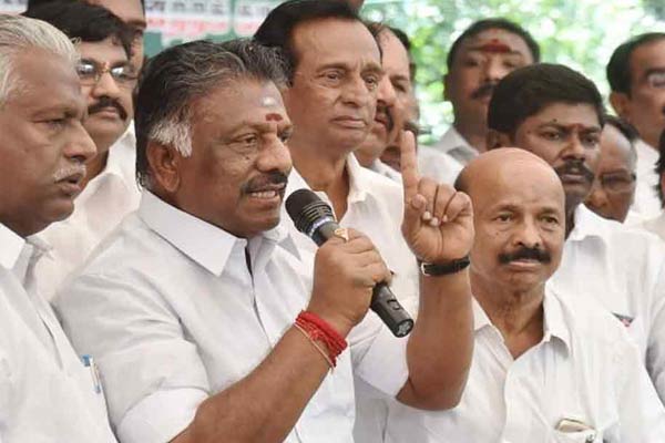 I will send Palaniswami to Tihar Jail soon says Panneerselvam confirmed