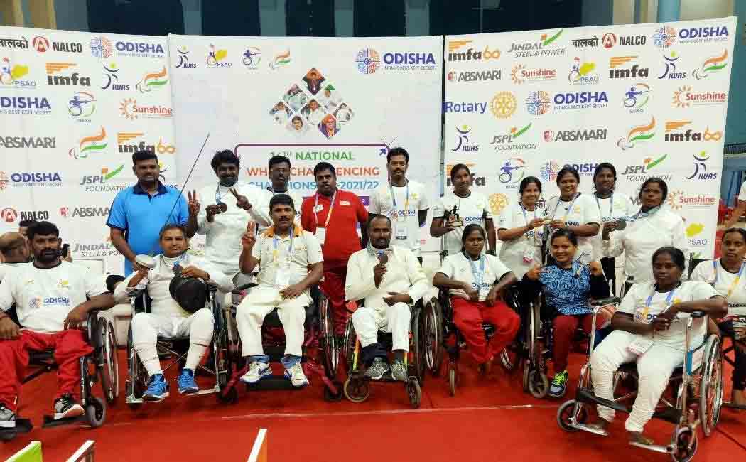 Disabilities people who have won medals at the national level!