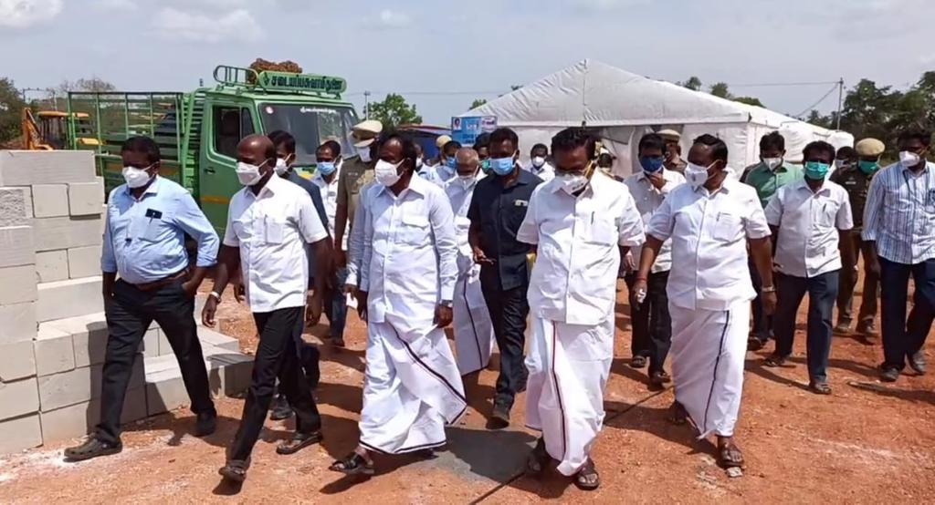 '' DR balu MP to get additional vaccine for Tamil Nadu. He is camping in Delhi '' - Minister Ma Subramaniam informed