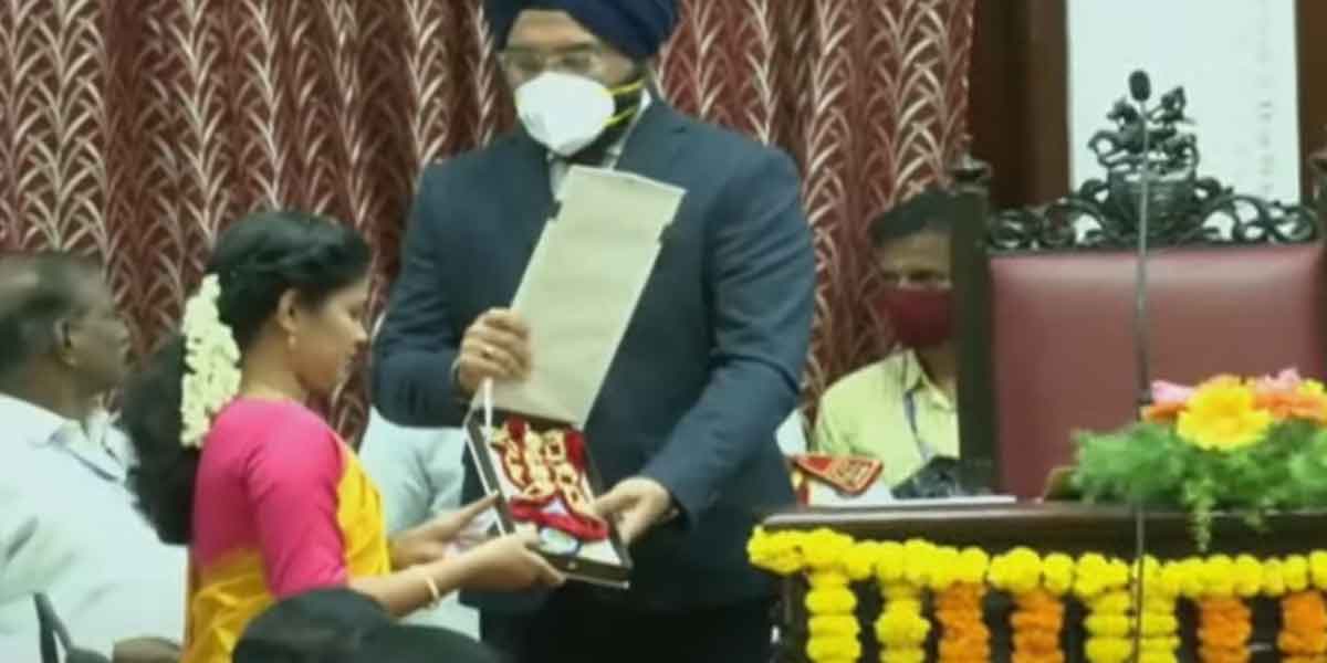 R. Priya became the Mayor of Chennai Corporation