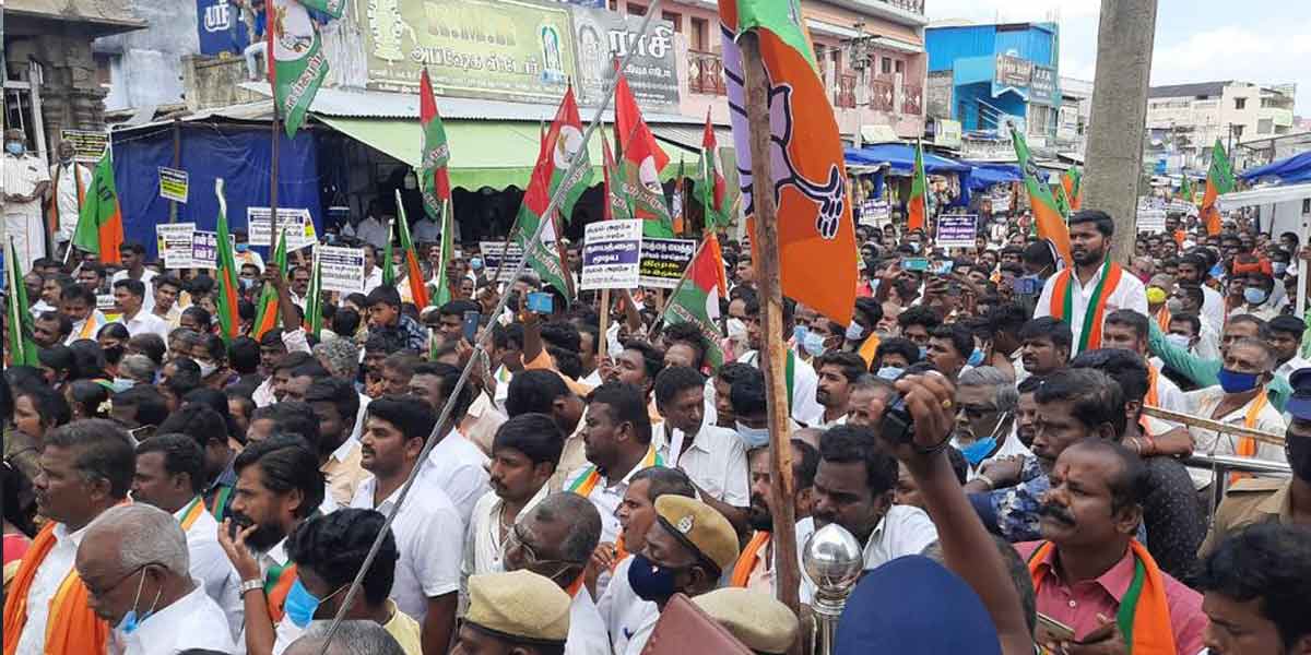 '' Should temples be closed and filming allowed? '' - H. Raja condemned!