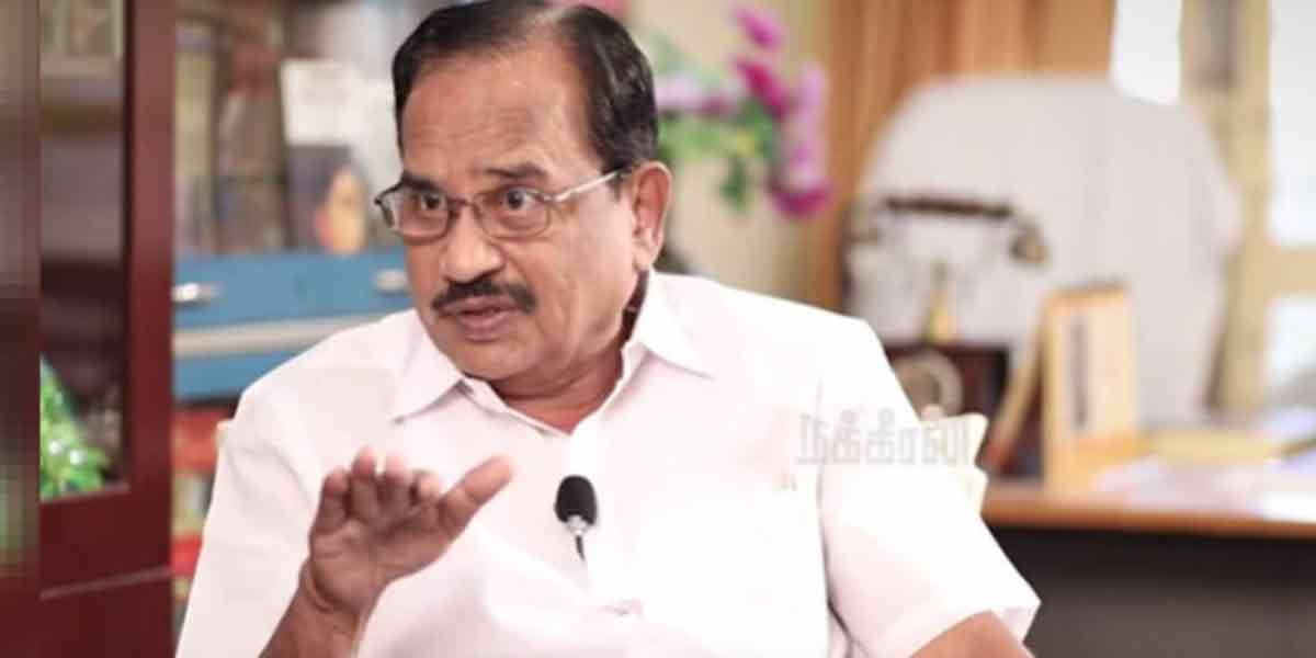 'I have no faith in any party standing in the field' - Tamilruvi Maniyan's decision!