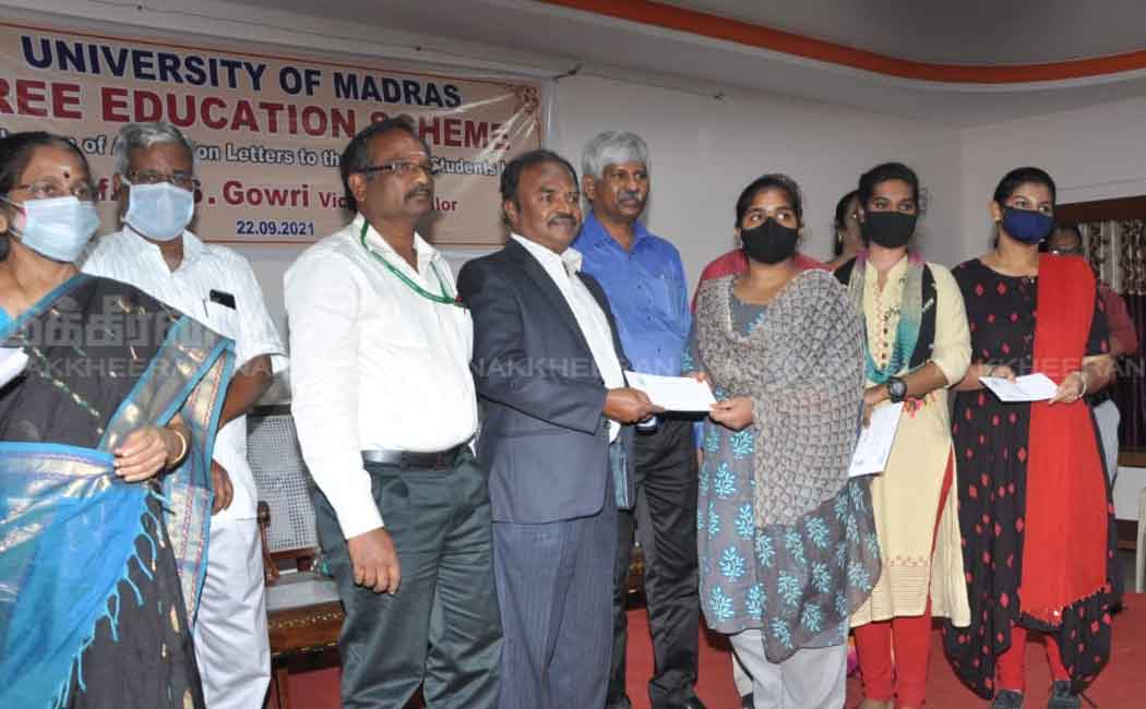 vice chancellor who issued the admission order