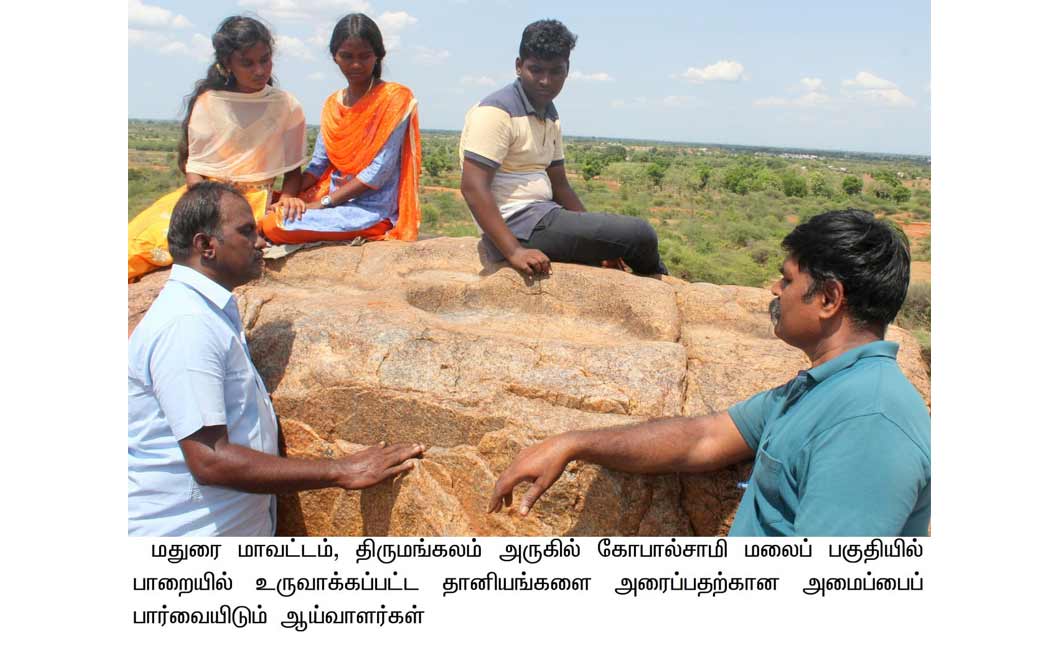 8,000-year-old grain-grinding stone discovered