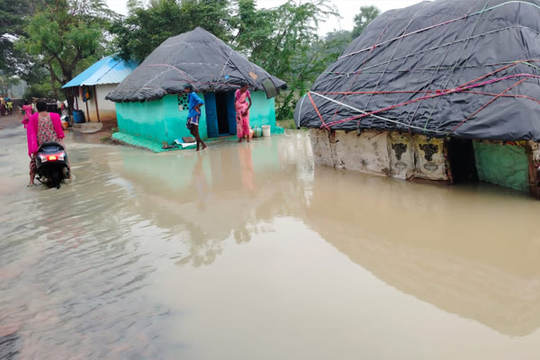 Minister MRK Panneerselvam said Action to provide relief to flood victims