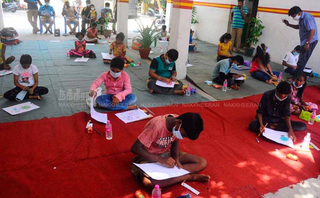 Painting competition announcement for school students
