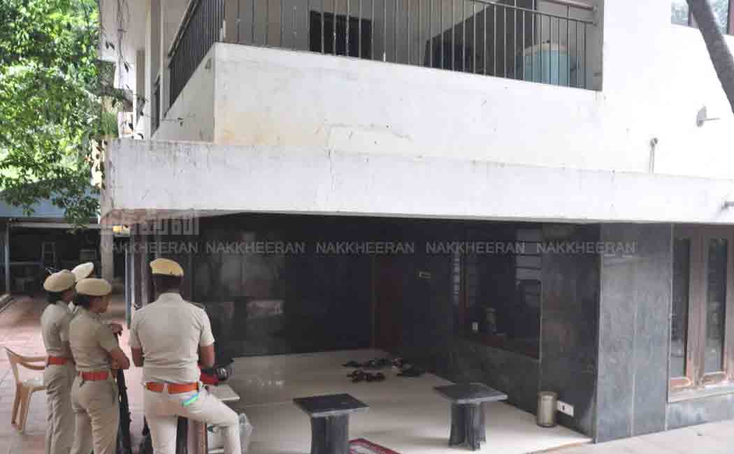 Raided at Ex-minister Kamaraj relevant places