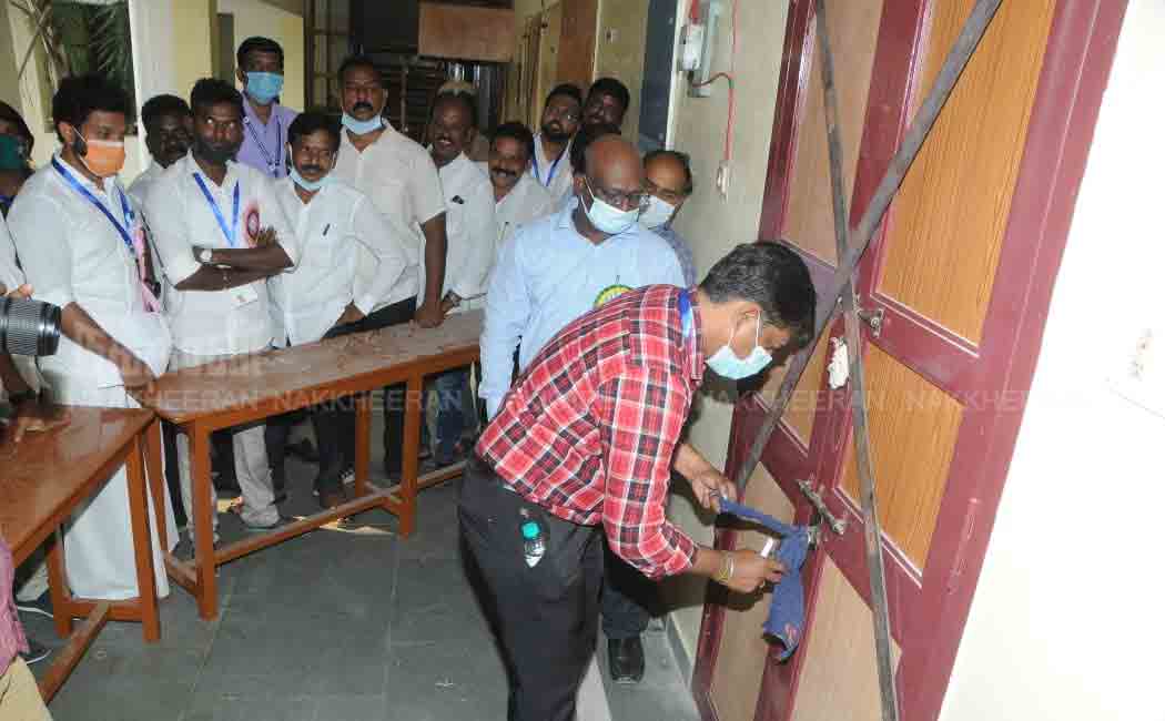 Officials who inspected the counting centers!