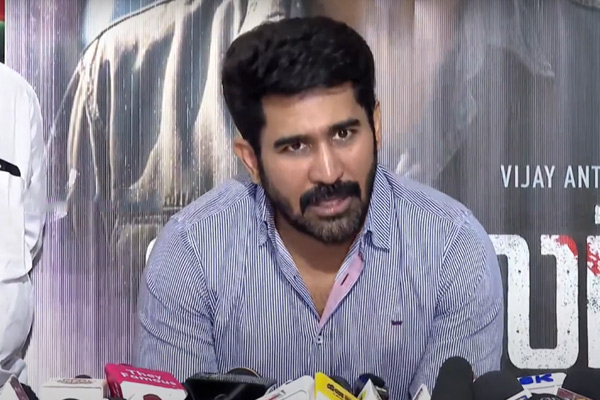 vijay antony about gun culture in hitler press meet