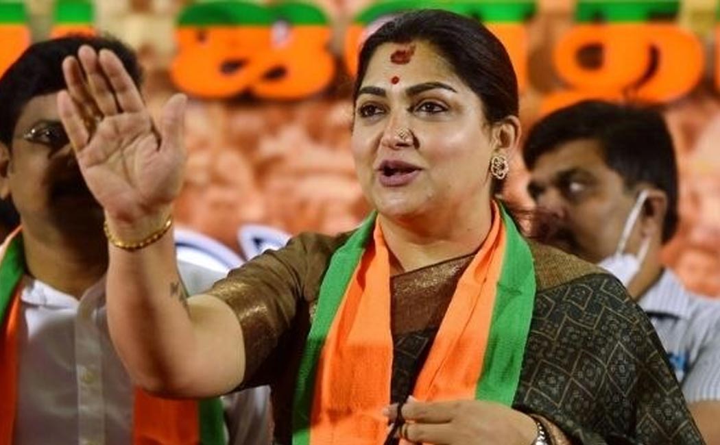 Actress Khushboo appointed as member of National Commission for Women