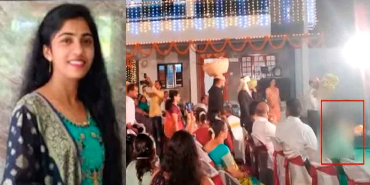 A young woman who was carried by a collapsed and died - a video that goes viral