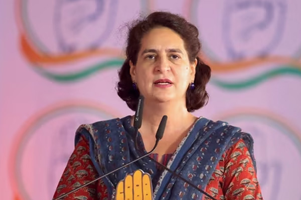 priyanka gandhi campaigned in wayanadu