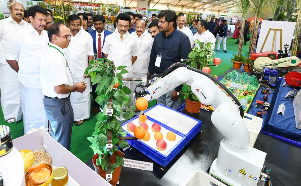 Modern technical knowledge should be used in agriculture Chief Ministeர் mk stalin