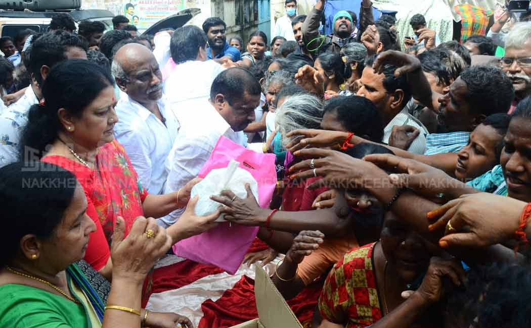 Sasikala who provided relief to the people!