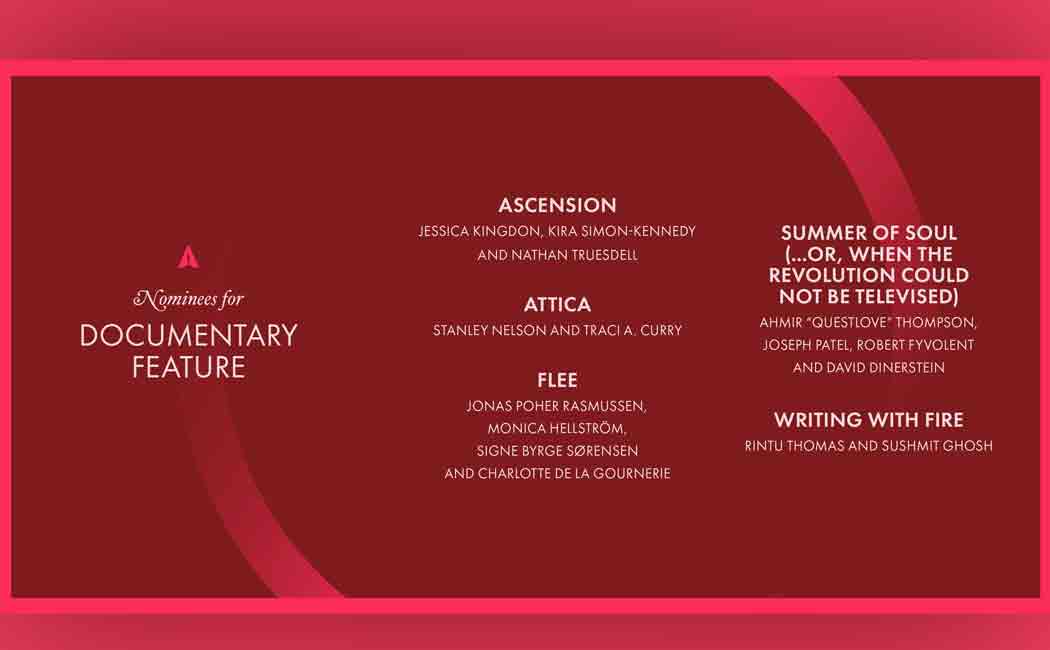 Indian documentary Writing with Fire nominated Best Documentary Feature oscar2022