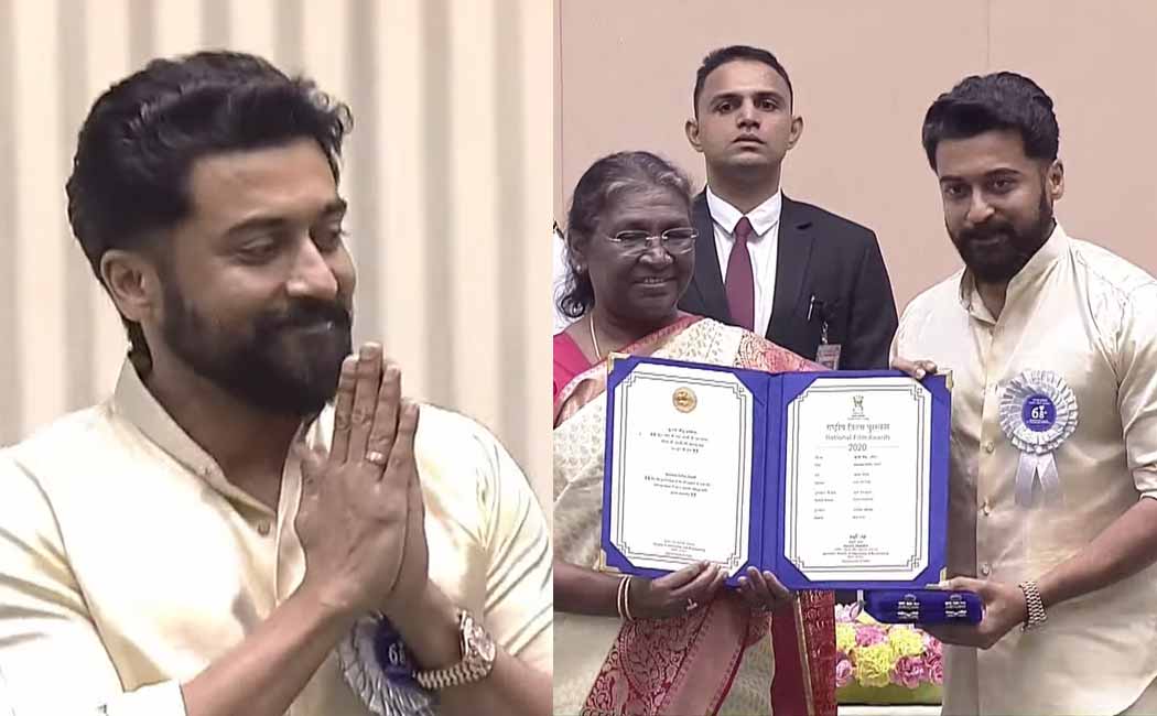 suriya got national award for soorarai potru
