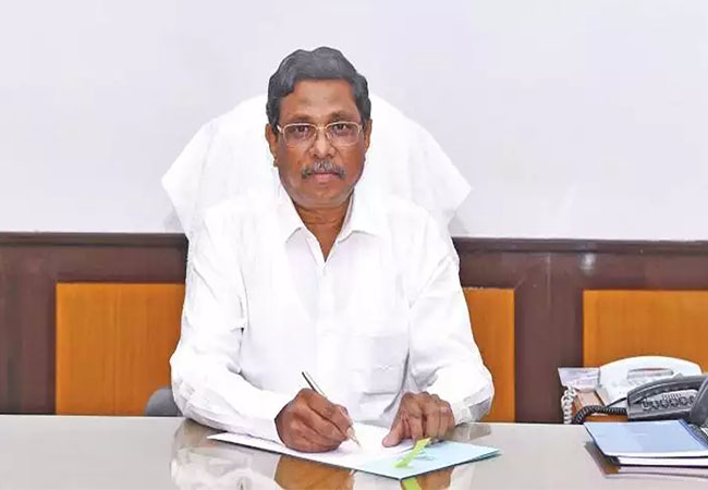 tamilnadu government advisor shanmugam resigns