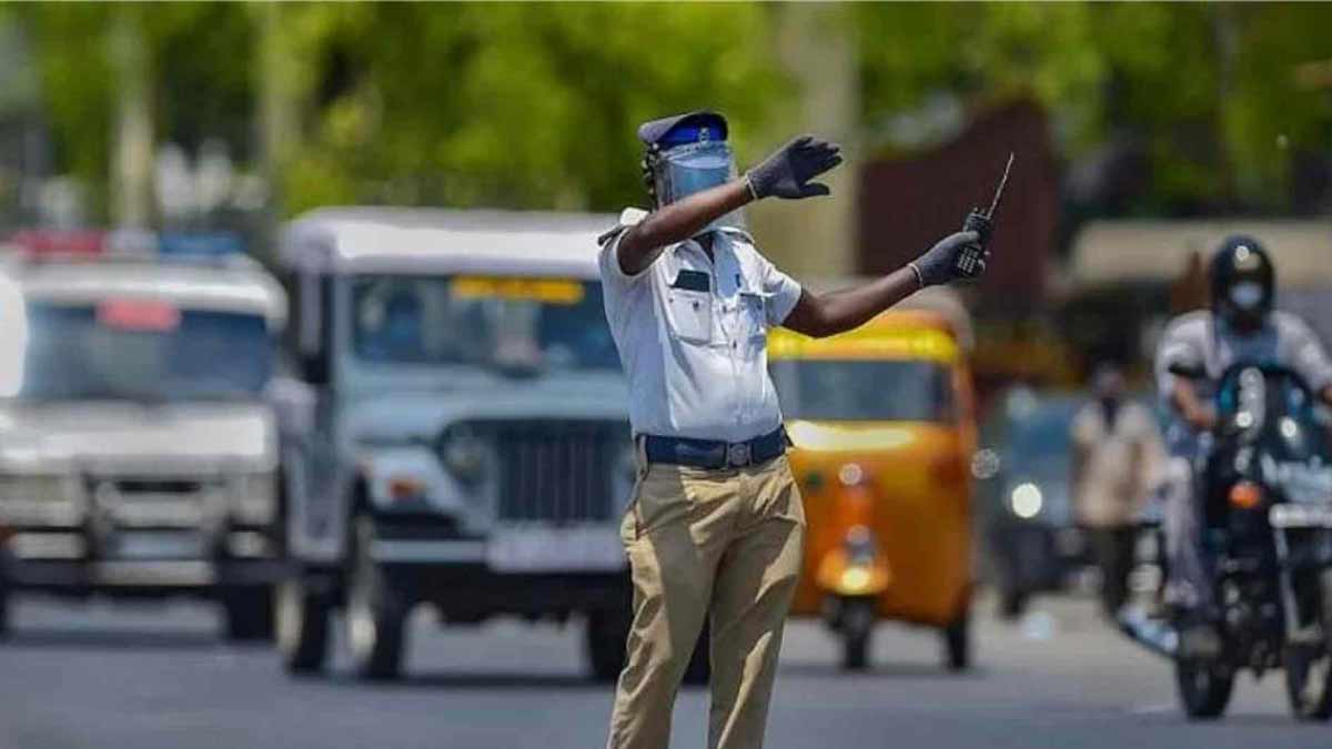 Traffic change in Chennai tomorrow