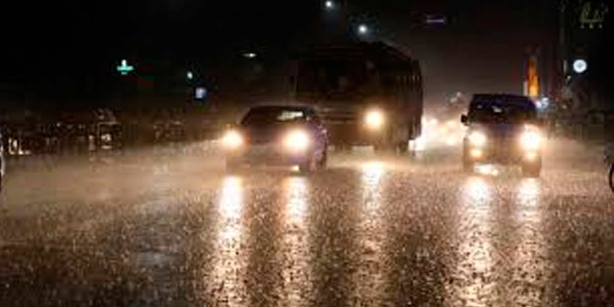 Chance of rain in 15 districts in next 3 hours