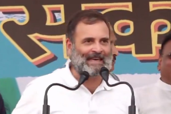 Rahul Gandhi with a smile replied When is the wedding?
