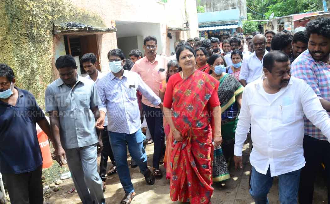 Sasikala who provided relief to the people!