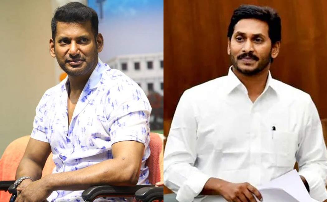 andhra cm Jagan Mohan Reddy invites vishal to meet