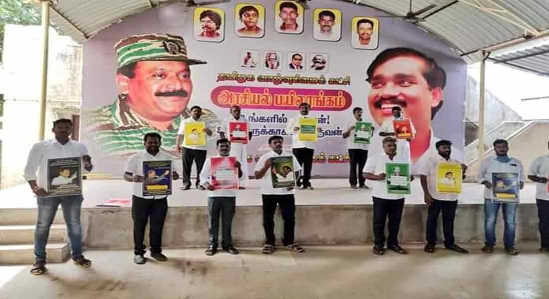 Tamils should be brought to Tamil Nadu immediately - TVK leader Velmurugan demands!