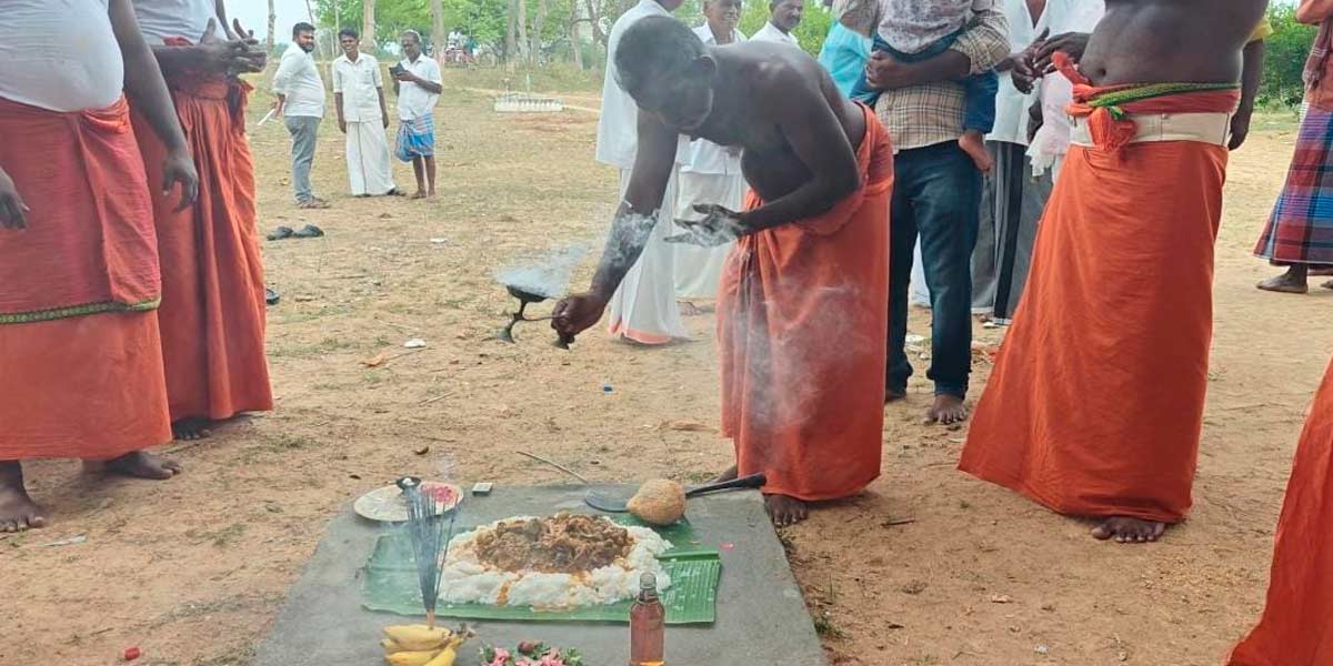 Many years of searching and finding the heirloom! Andaman families who cut and worshiped!