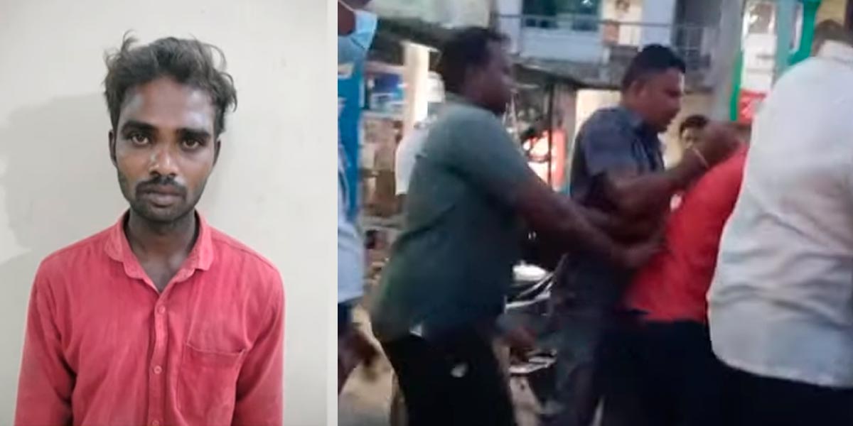 A student who asked for a lift in a hurry to go to college; Youth arrested