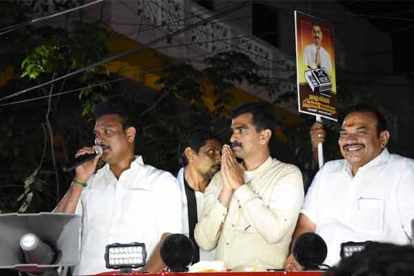 Durai Vaiko is actively campaigning in Trichy