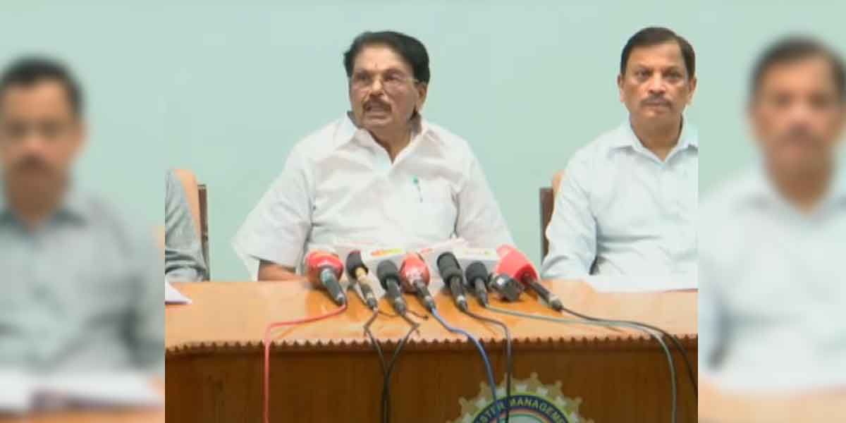 'The result will be known only after the arrival of the Chief Minister of Tamil Nadu' - Minister KKSSR interview