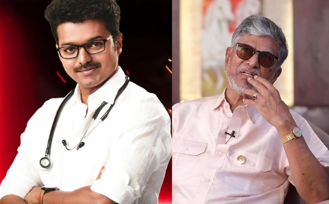 “The criticism of Vijay; The unfulfilled dream of a doctor” - S.A. Chandrasekar
