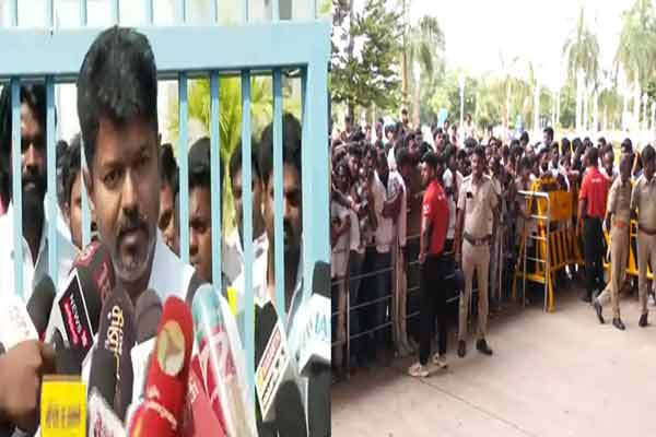 Action taken against the policeman who went to see Vijay after calling him an emergency!