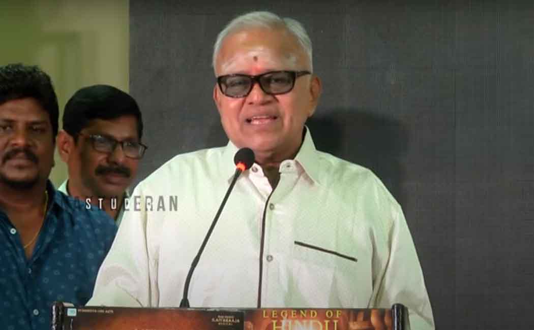 "You don't interrupt when I'm talking" - Radharavi angry on stage