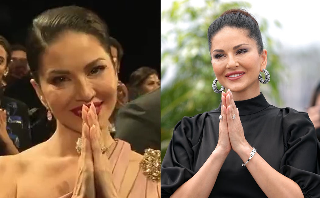 sunny leone thanks for standing ovation in cannes 2023
