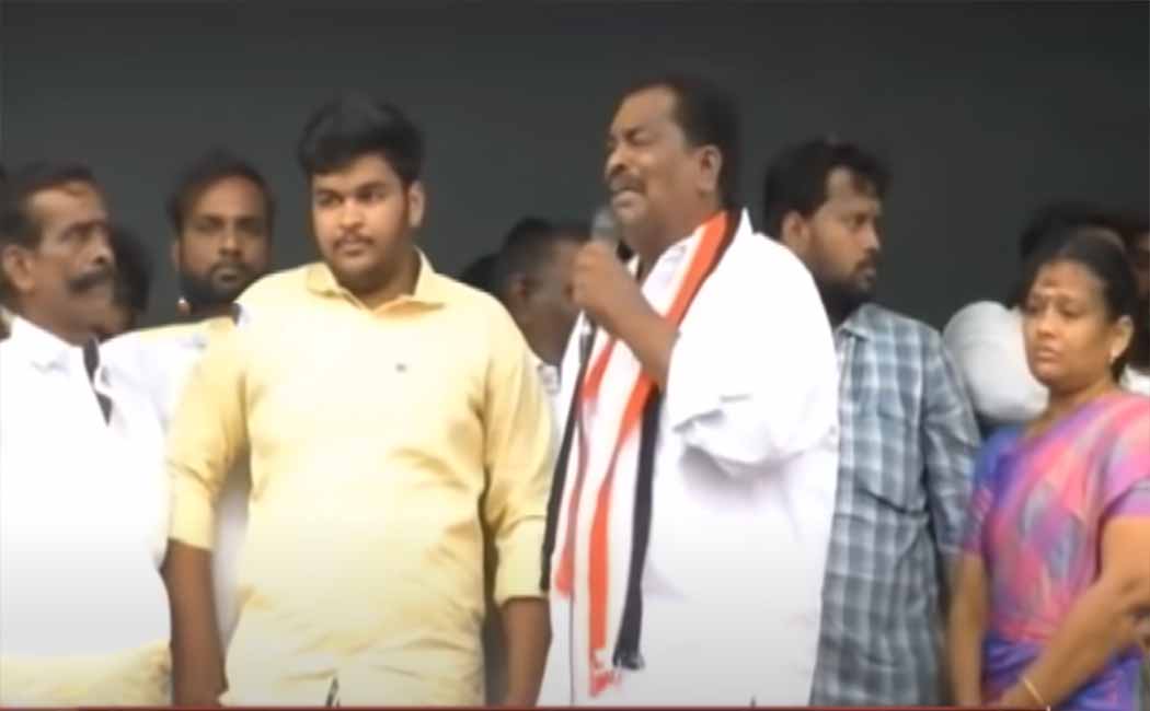 Candidate who collected votes by crying!