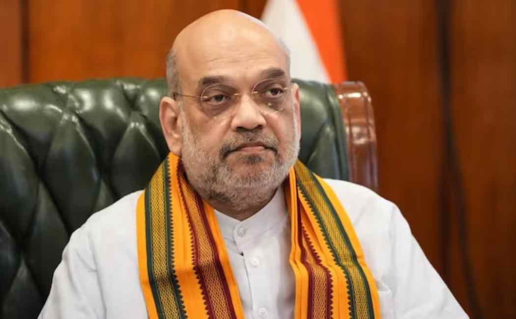 Manipur issue ; Amit Shah consults with the Chief Minister of the state