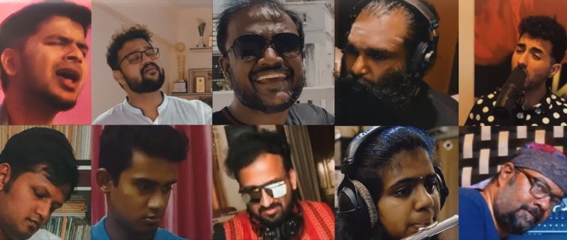 vizhithiru song team