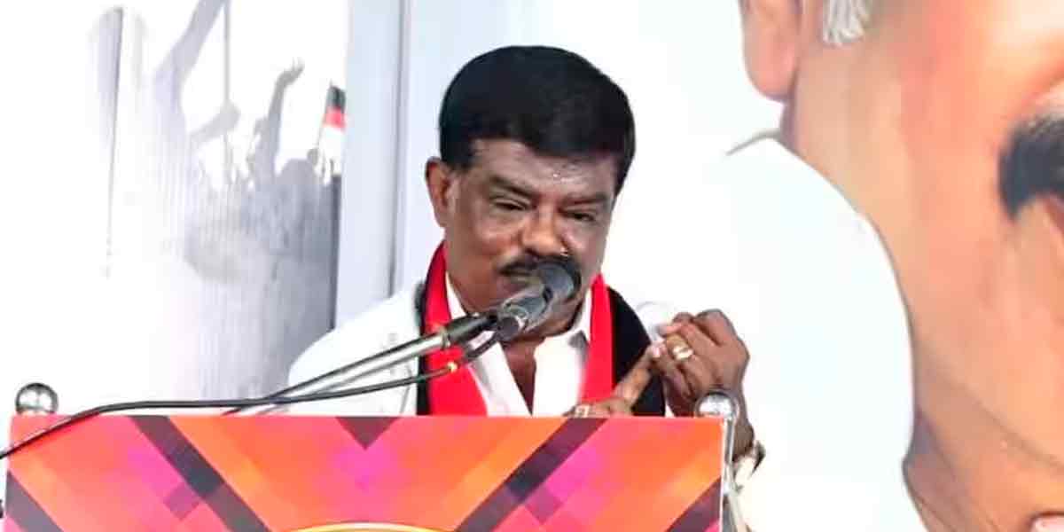 DMK spokesperson Sivaji Krishnamurthy removed