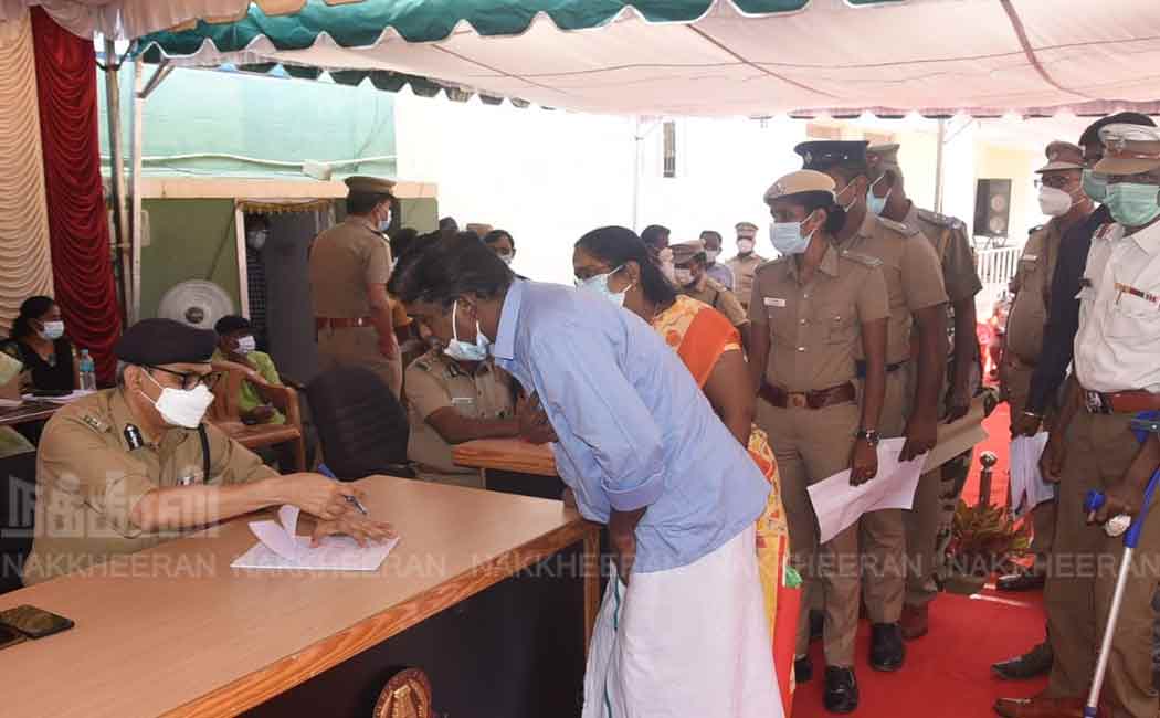 Commissioner of Police who heard the grievances of the police