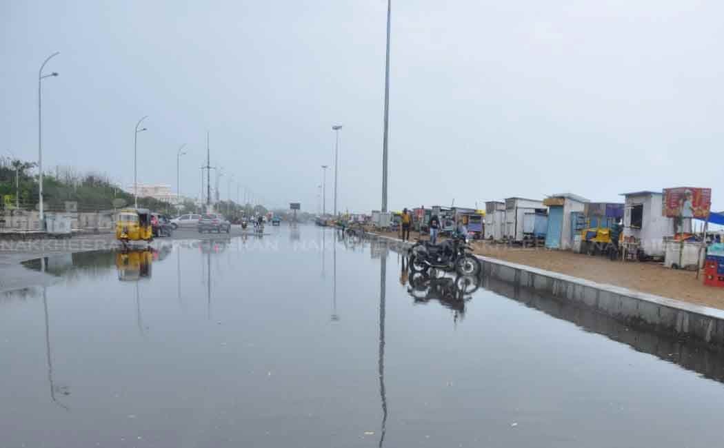 Sudden rain; Chennai in cold weather