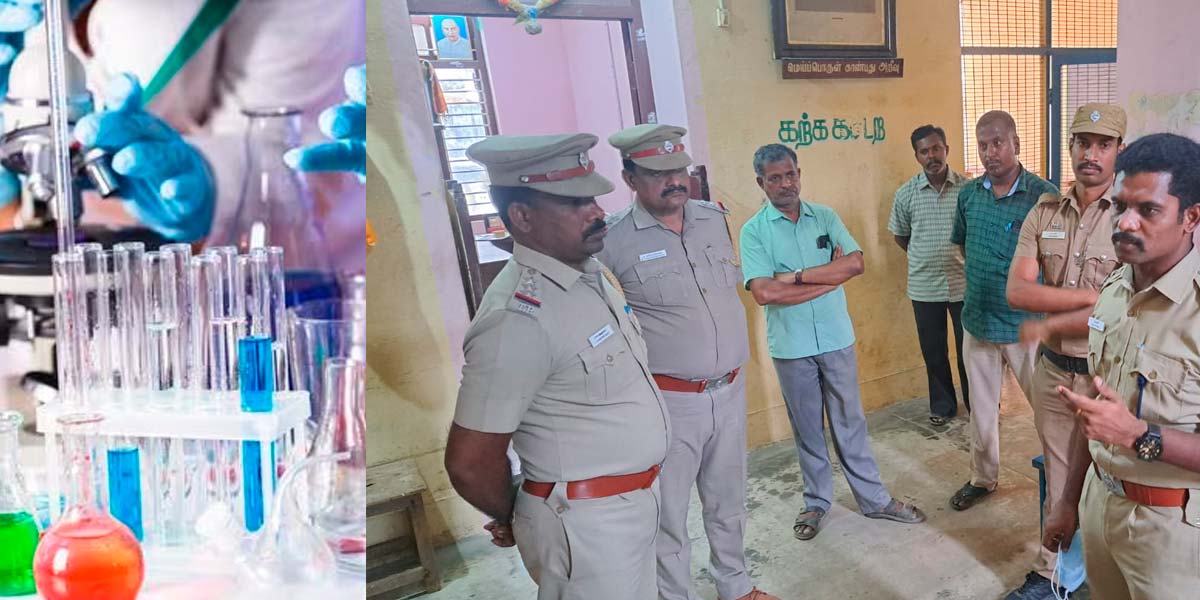 Acid incident on student at school in Chidambaram; Police investigation