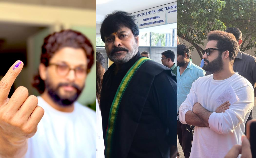Celebrities voted in Telangana Elections 2024