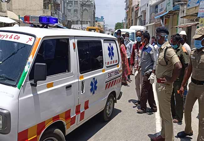 tiruppattur district old man sp police