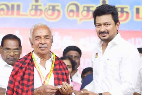 Minister Udhayanidhi who encouraged DMK senior leaders